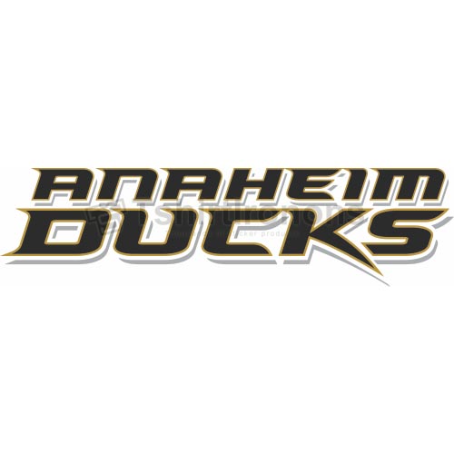 Anaheim Ducks T-shirts Iron On Transfers N50 - Click Image to Close